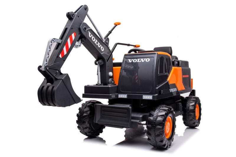 ELJET Detský elektrický bagr Volvo oranžová Li-Ion