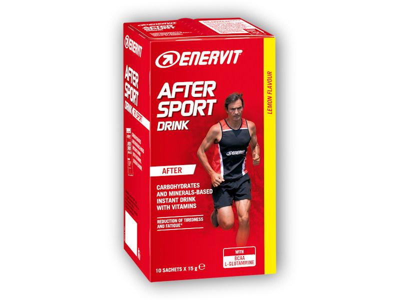 Levně Enervit After Sport drink 10 x 15g sáčky citron