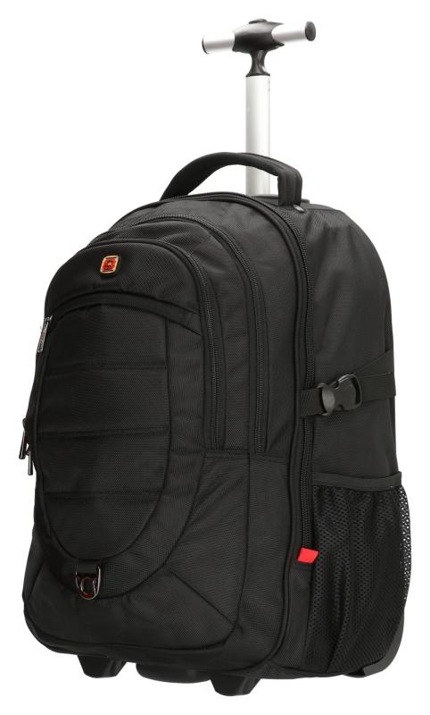 Enrico Benetti Cornell 15" Trolley Backpack Black batoh