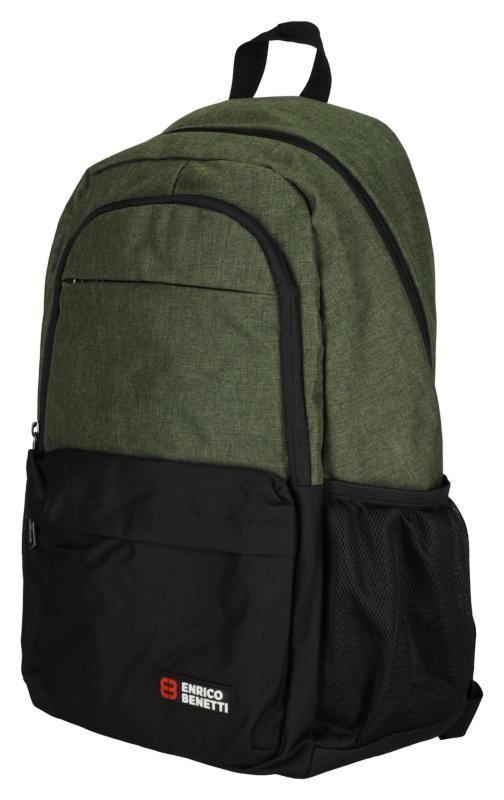 Enrico Benetti Hamburg 23l Notebook Backpack Olive batoh