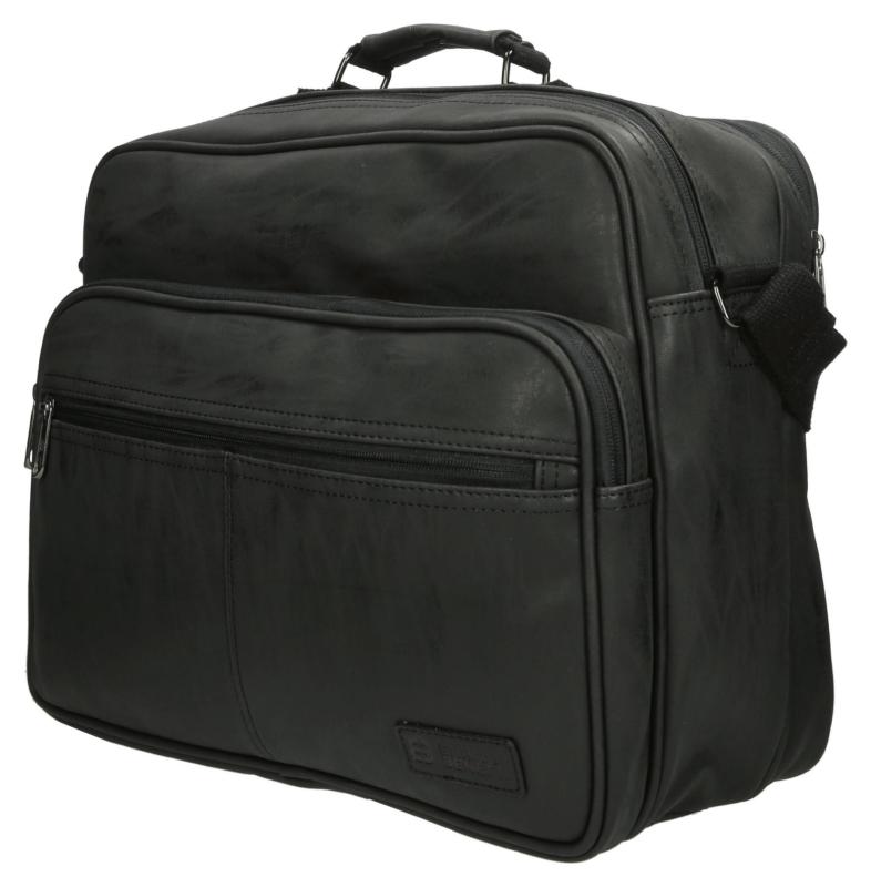 Enrico Benetti Rotterdam 15" Notebook Bag 20 l Black brašna