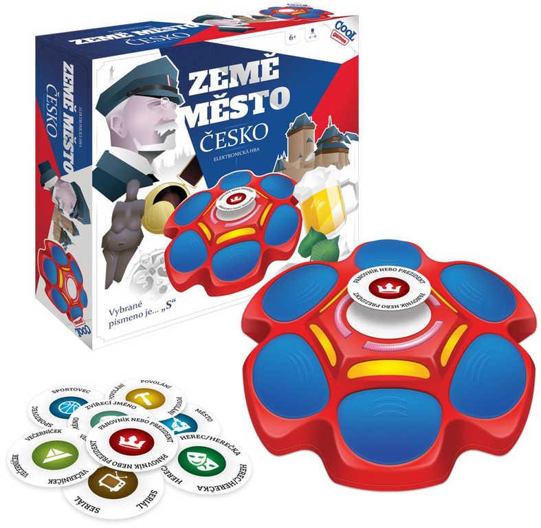 EP line HRA Cool Games Země, město, Česko...! (společenská hra)