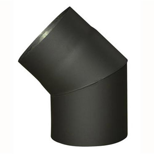 Eurometal Koleno kouřové 150mm/45st.t.1,5mm ČER