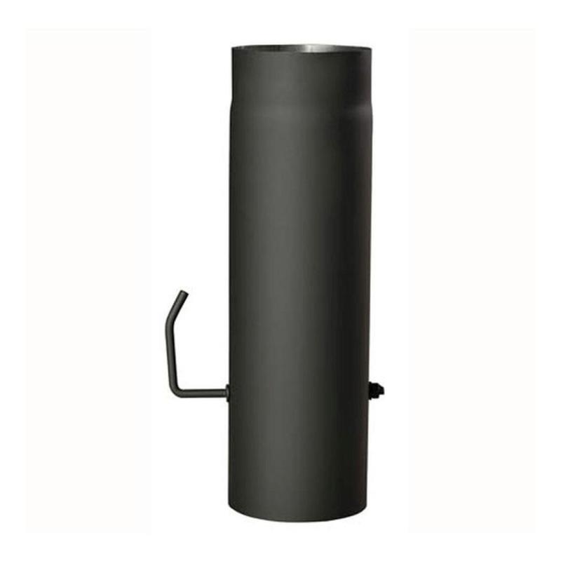 Eurometal Roura kouřová s klap.125mm/1000 t.1,5mm ČER