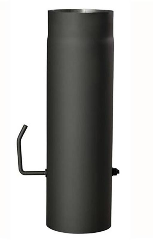 Eurometal Roura kouřová s klap.130mm/1000 t.1,5mm ČER