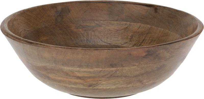 Excellent Houseware Miska 30x10 cm, dřevo mango