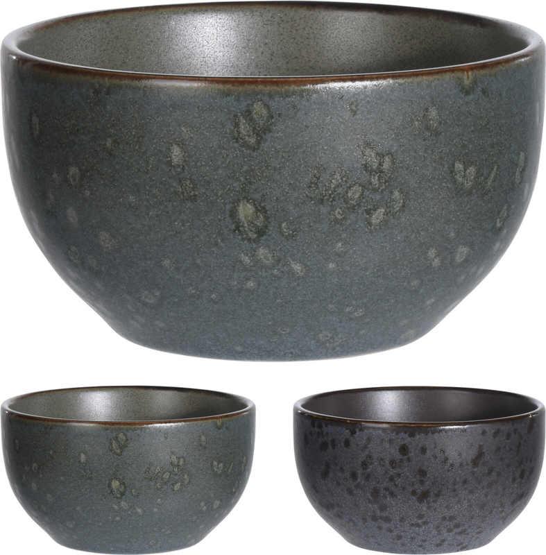Excellent Houseware Miska kamenina 10,5 x 6 cm tmavě zelená