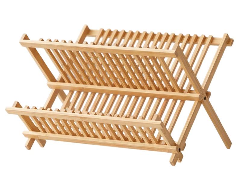 Excellent Odkapávač na nádobí bambus