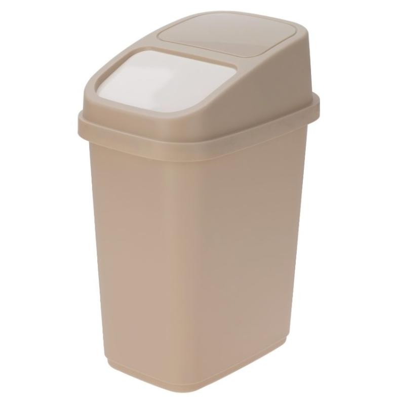 Excellent Odpadkový koš výklopný do kuchyně 17 l béžová
