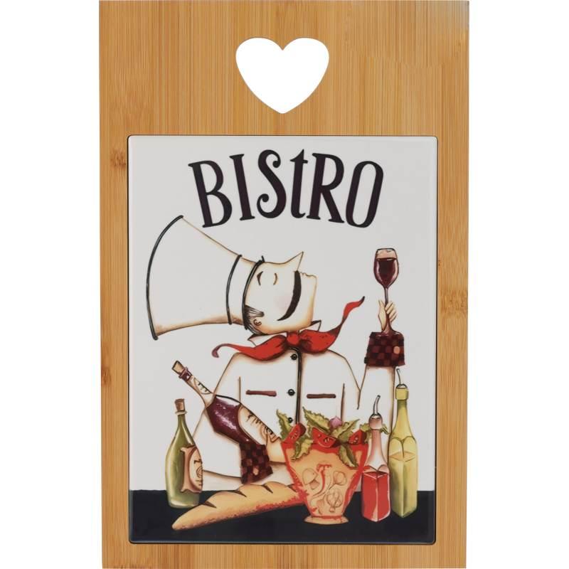 Excellent Sevírovací prkénko s keramickou kachlí BISTRO