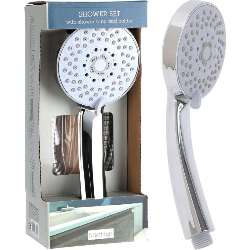 Excellent Sprchová hlavice s hadicí nerez / chrom