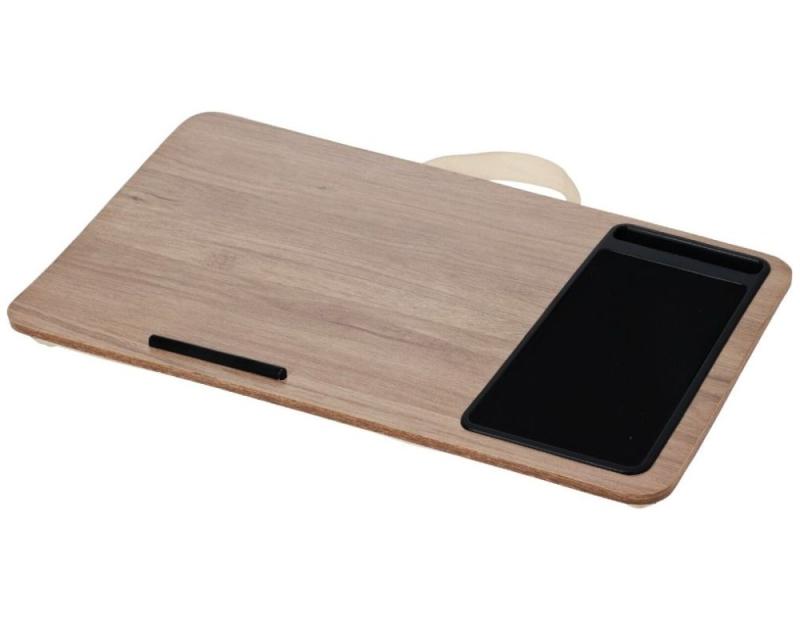 Excellent Stojan na notebook s polštářem hnědá