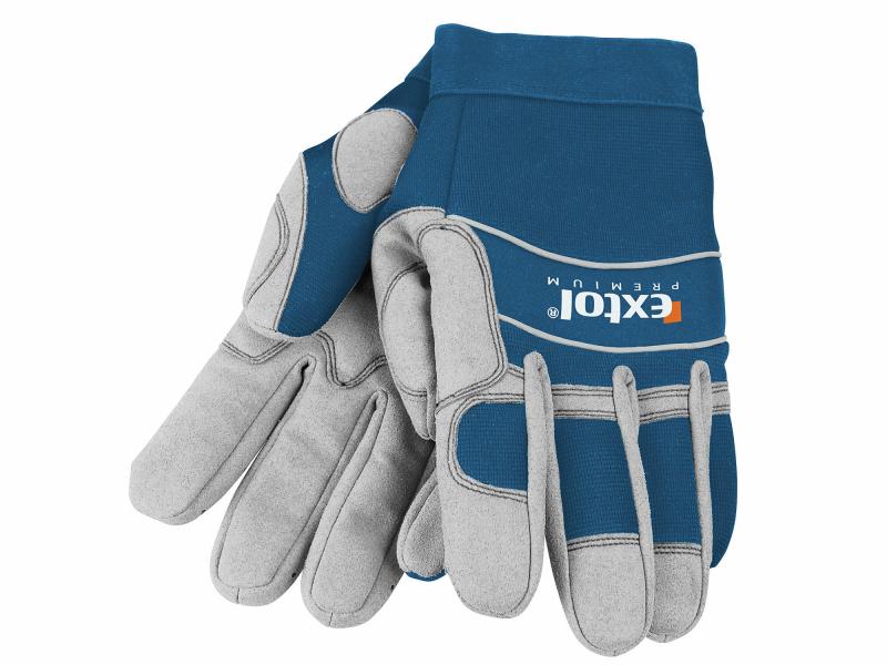 EXTOL-PREMIUM Rukavice pracovní polstrované, XL/11"