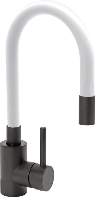 FALA Baterie dřezová BLACK FLEXIBLE bílá