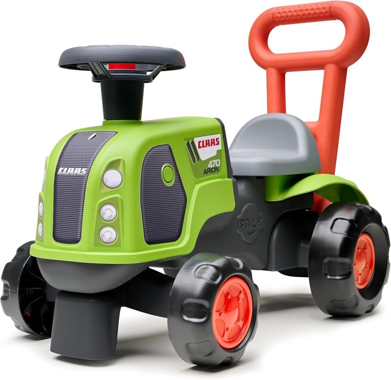 Falk Odrážadlo a chodítko 2v1 traktor Baby Claas 312S