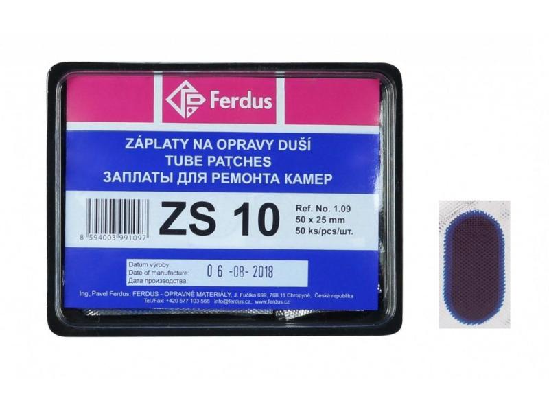 Ferdus ZS-10 50X25mm BOX 50KS záplaty