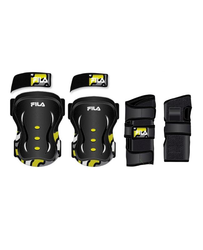 Fila Dětské chrániče FP Junior Yellow (sada)