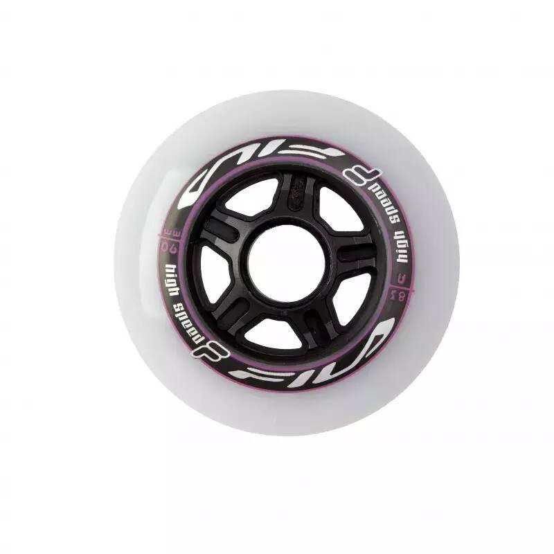 Fila Kolečka Wheels Set White/Magenta (6ks)