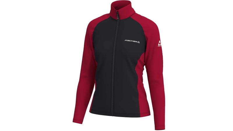 Fischer EL FLEX 2025 červená dámska funkčná mikina