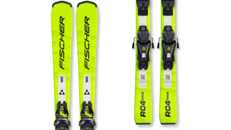 Fischer RC4 RACE JR (70-90) JRS 2025 detské lyže + FS 4 CA JRS