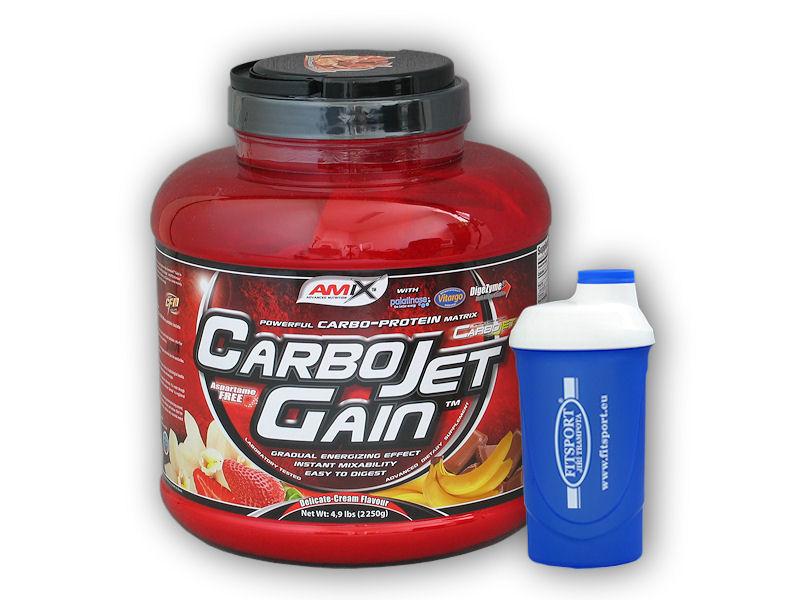 Levně Amix CarboJet Gain 2250g + šejkr - Banana