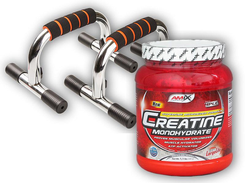 Fitsport Creatine 500g + adaptér na kľuky Push Up