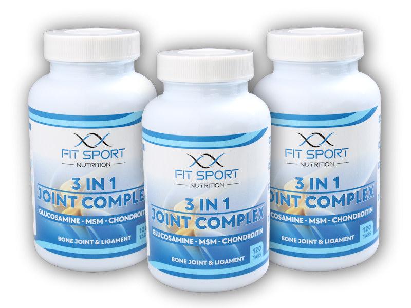 Fit Sport Nutrition 3x 3 in 1 Joint Complex 120 tablet