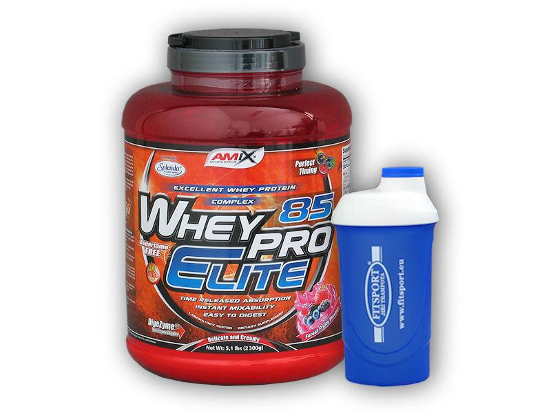 Amix WheyPro Elite 85% 2300g + šejkr