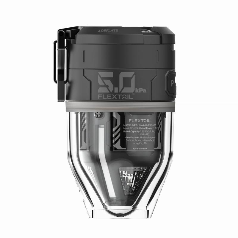 Flextail Vzduchová pumpa MAX Pump 3 POUZE Černá (VÝPRODEJ)