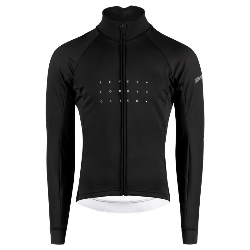 Force SENSE čierna zimná cyklistická bunda + zľava 12 € na príslušenstvo