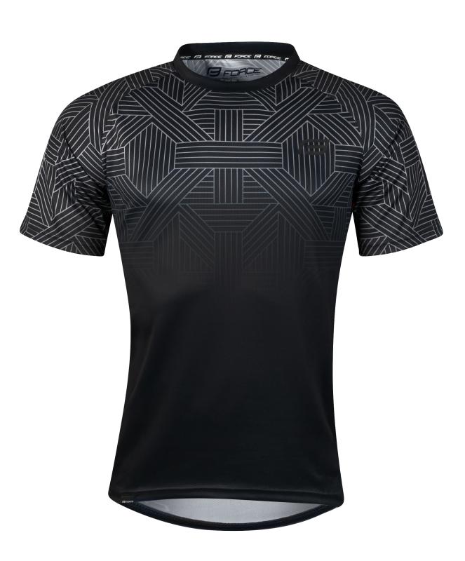Force CITY černo-šedý cyklistický dres