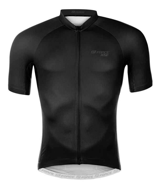 Force PURE černý pánský cyklistický dres