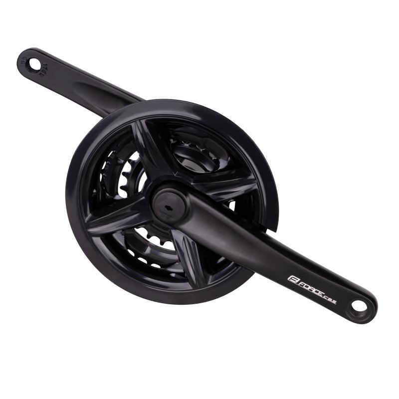 Force Kľuky C8.5 Al 42/34/24z kryt 175mm, čierne