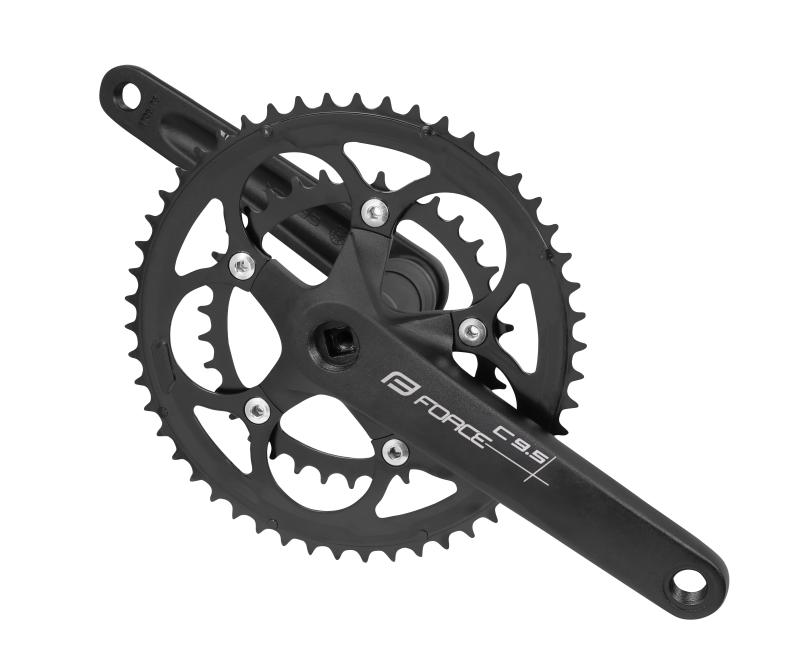 Force Kliky ROAD C9.5 Al 50/34z 175mm, černé