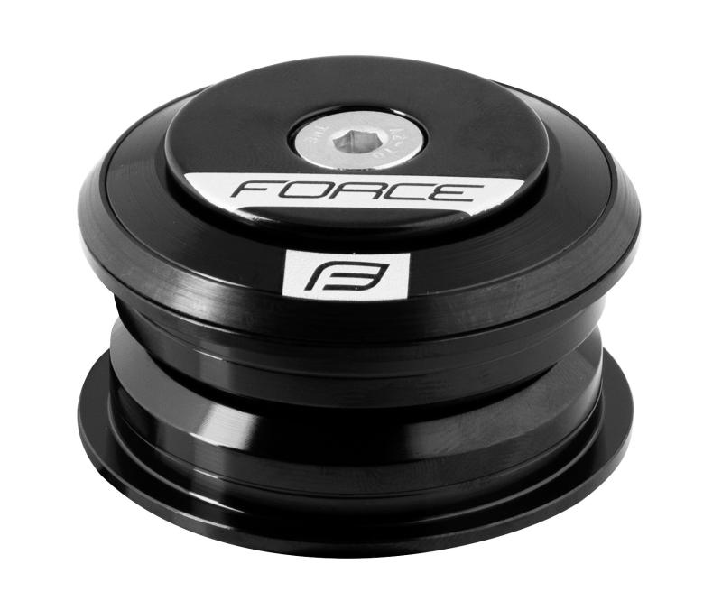 Force Řízení AHEAD 1 1/8" ' polointegr. Al, černé