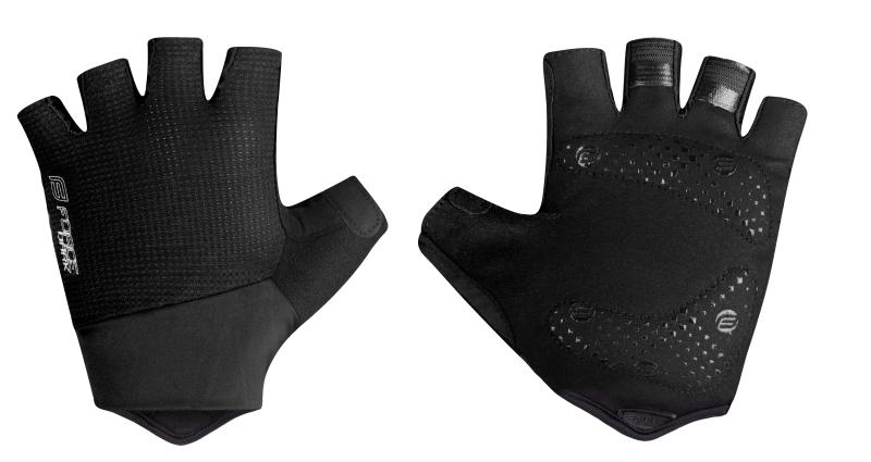 Force DARK čierne cyklistické rukavice
