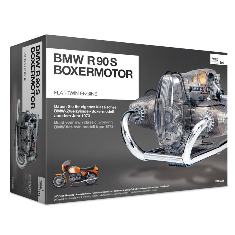 Franzis maketová stavebnica motora BMW R 90 S-Boxer v mierke 1:2