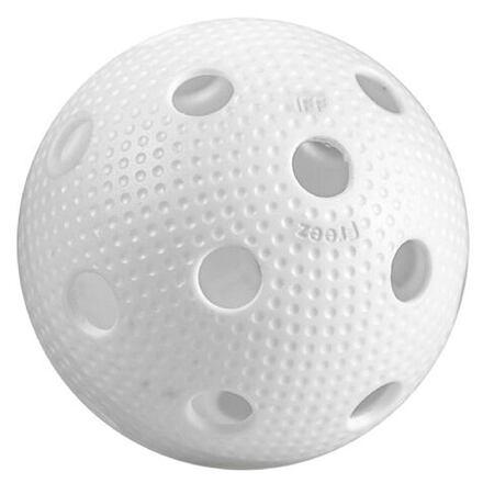Freez Ball Official florbalový loptička biela
