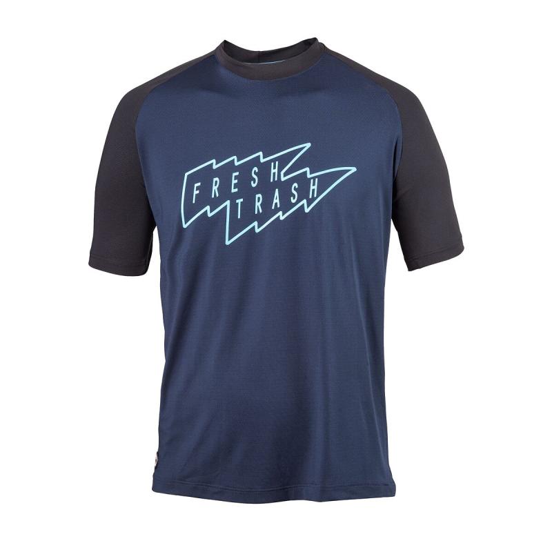 Fresh Trash Men's Horizon Short Sleeve Tee Marine/black pánské tričko