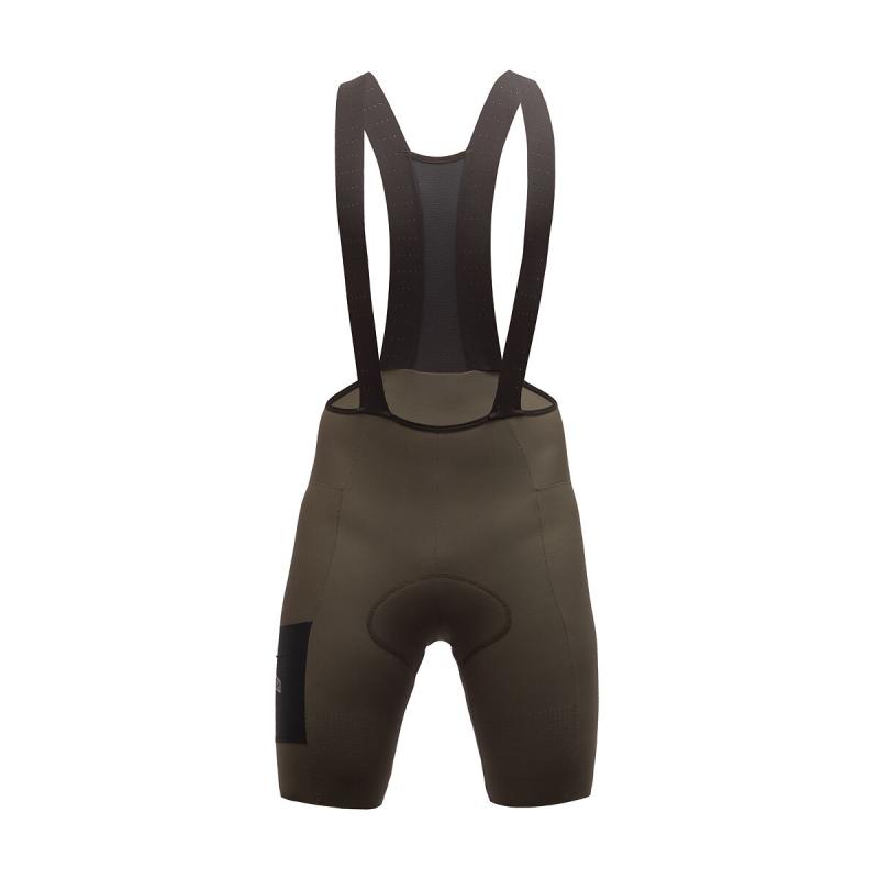 Fresh Trash Men's Signature Bib Shorts Evo Olive Green pánské cyklošortky