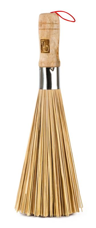 G21 Grilovací nářadí bambusový kartáč na čištění pánví