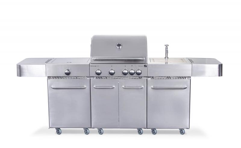 G21 Plynový gril Arizona, BBQ kuchyně Premium Line 6 hořáků + zdarma redukční ventil