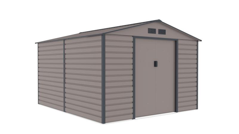 G21 Zahradní domek GAH 884 - 277 x 319 cm, šedý
