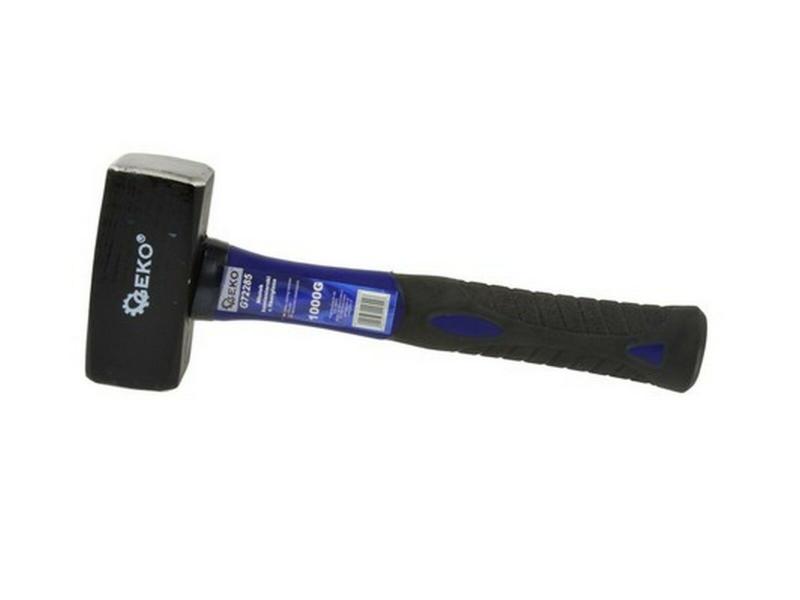 GEKO Palička kovová, 1000g, sklolamin. násada