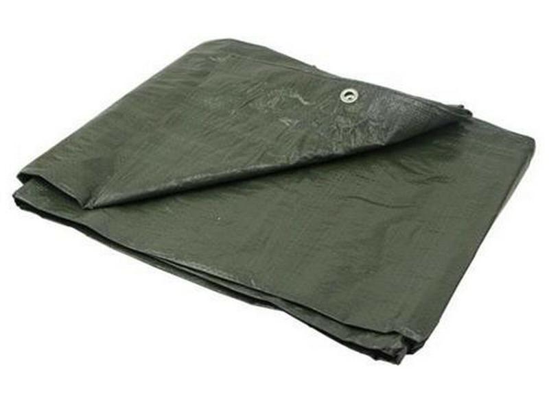 GEKO Plachta PP/PE nepromokavá silná, zelená, 10x12m