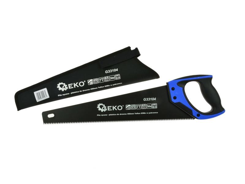 GEKO Teflonová ruční pila do dřeva s krytem 450mm