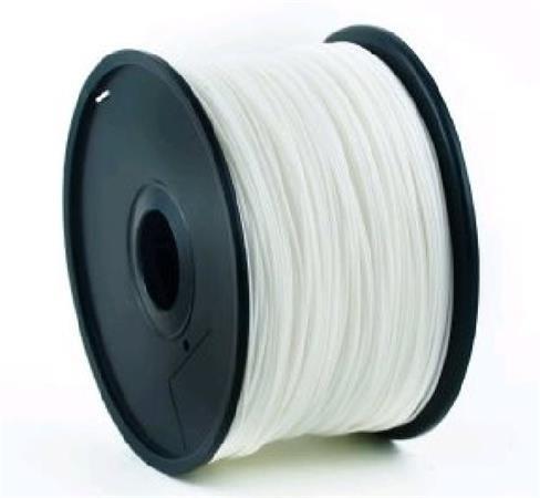 Gembird Tisková struna (filament), PLA, 1,75mm, 1kg, bílá