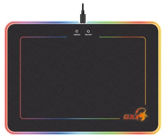 GENIUS GX GAMING GX-Pad 600H RGB herní podsvícená podložka pod myš 350x250x5,5mm, USB, černá