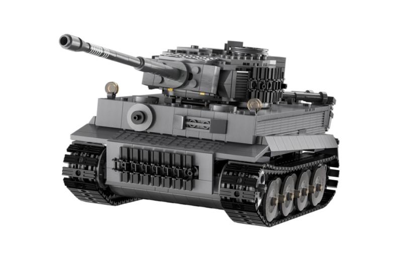 German Tiger Stavebnice tanku 925 dílků