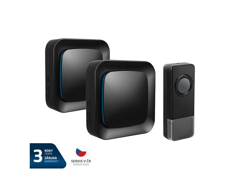 GETI Zvonek bezdrátový GWD206B sada